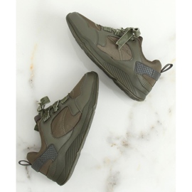 Calçados esportivos verdes 520-7 verdes 1