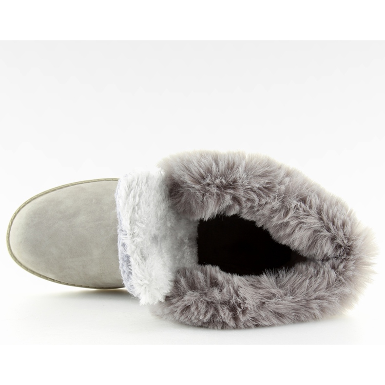 Botas cinza isolada de madeira BL137P Grey II-GAT 2