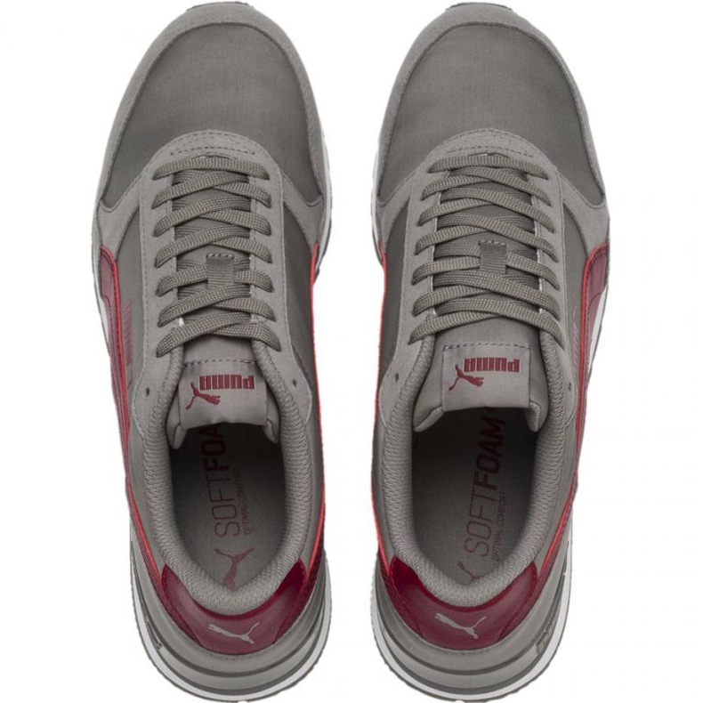 Tênis de corrida Puma ST Runner v2 NL M 365278 15 cinza 1