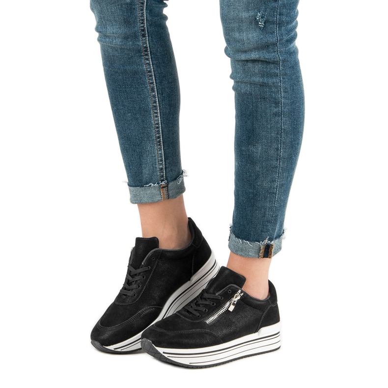 Calçados Esportivos da Moda preto 2