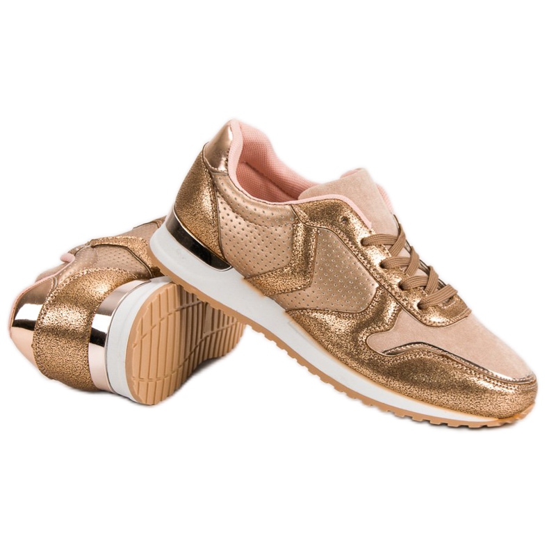 Calçados esportivos casuais amarelo 1