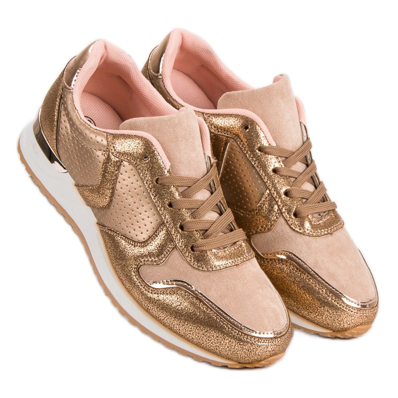 Calçados esportivos casuais amarelo 2