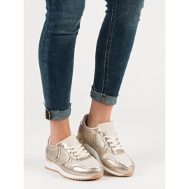 Calçados esportivos casuais amarelo 2