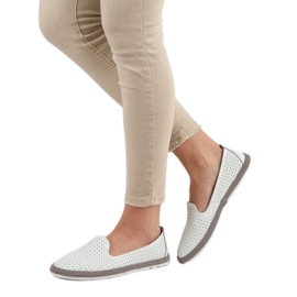 Filippo Senhores de Couro Openwork branco 2 Filippo Senhores de Couro Openwork branco 2