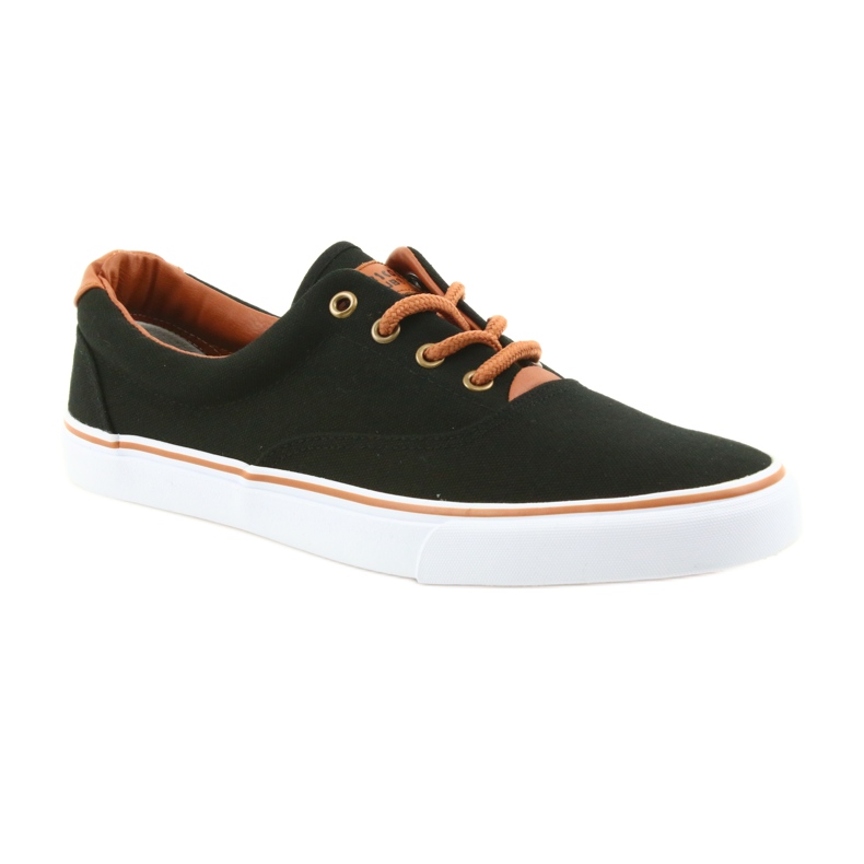 American Club Sapatos masculinos tênis pretos LH03 marrom 1