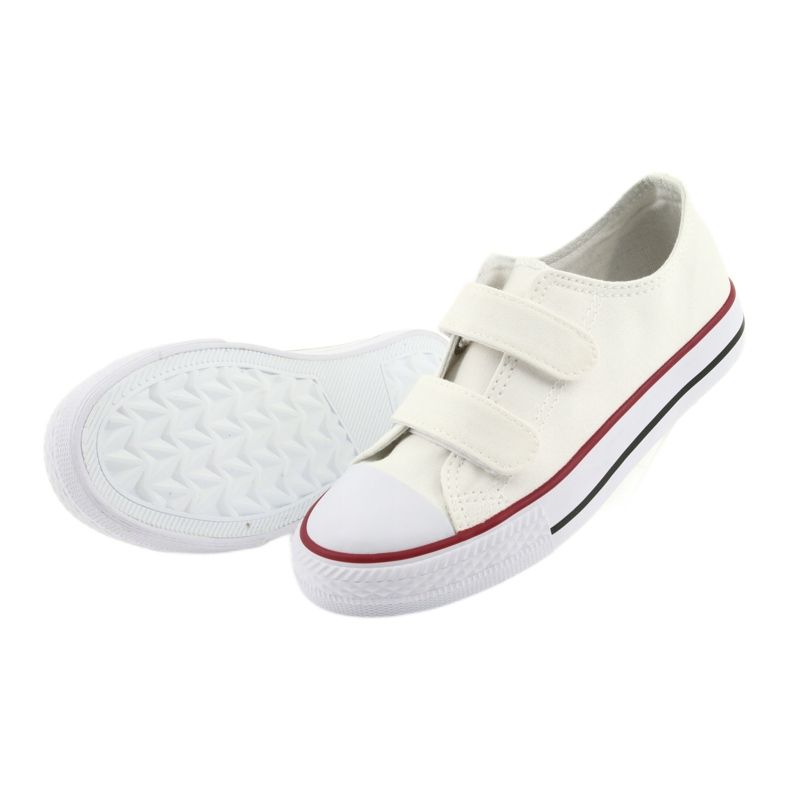 Atletico Tênis branco com velcro Atlético TDZ-7-V 4 Atletico Tênis branco com velcro Atlético TDZ-7-V 4