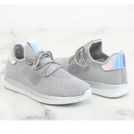 Sapatilhas desportivas cinzentas a gasolina B111-8 Cinzento cinza 1