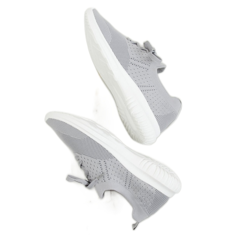 Sapatos esportivos cinza LX-9837 Gray 1