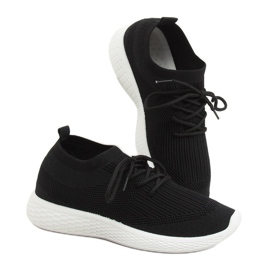 Sapatos esportivos pretos X-9755 pretos 2