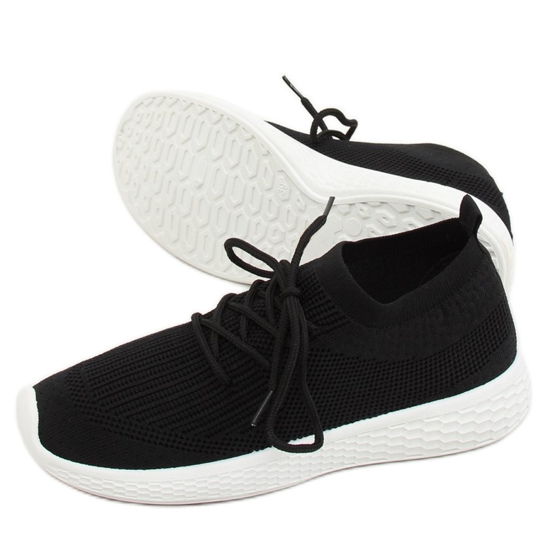 Sapatos esportivos pretos X-9755 pretos 1