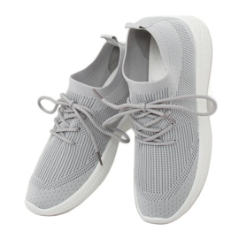 Tênis esportivos cinza X-9755 Gray 1