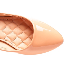 Vices Bailarinas pastel laranja 1