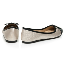 Bestelle Bailarinas bicolores amarelo 2