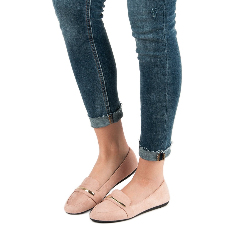 Senhores do pó de camurça rosa 1