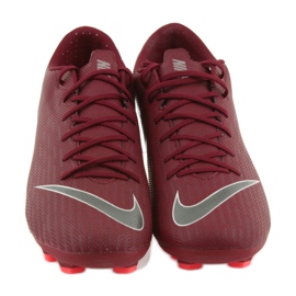 Chuteiras Nike Mercurial Vapor 12 Academy FG M AH7375-606 clarete vermelho 3