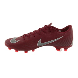 Chuteiras Nike Mercurial Vapor 12 Academy FG M AH7375-606 clarete vermelho 2