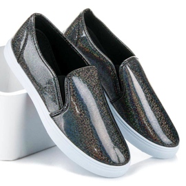 BOSHIMAO Sapatilhas Deslizantes preto 2