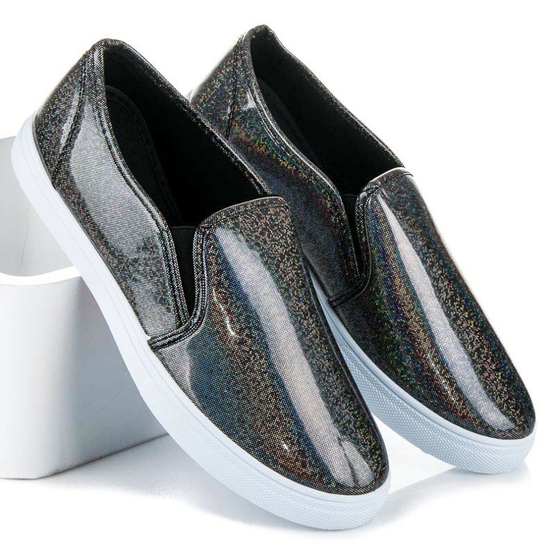 BOSHIMAO Sapatilhas Deslizantes preto 2