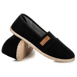 SUNLANSE Sapatos femininos negros preto 2