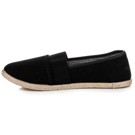 SUNLANSE Sapatos femininos negros preto 1