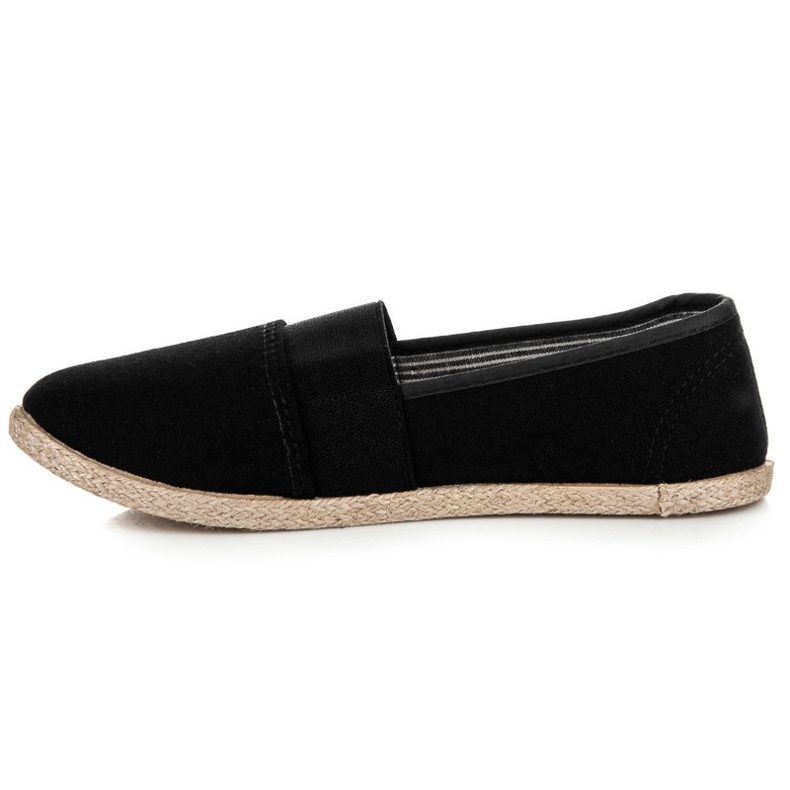 SUNLANSE Sapatos femininos negros preto 1