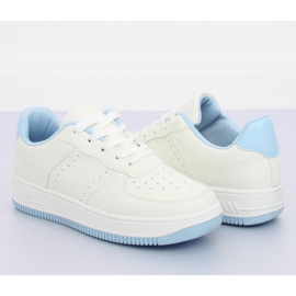 LV75P L.BLUE calçado desportivo branco e azul 2