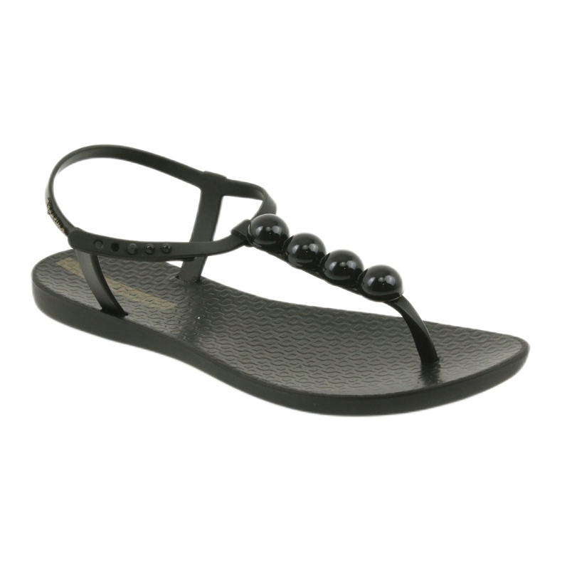 Sandálias Ipanema, sapatos femininos, chinelos com bolas 82517 preto 1