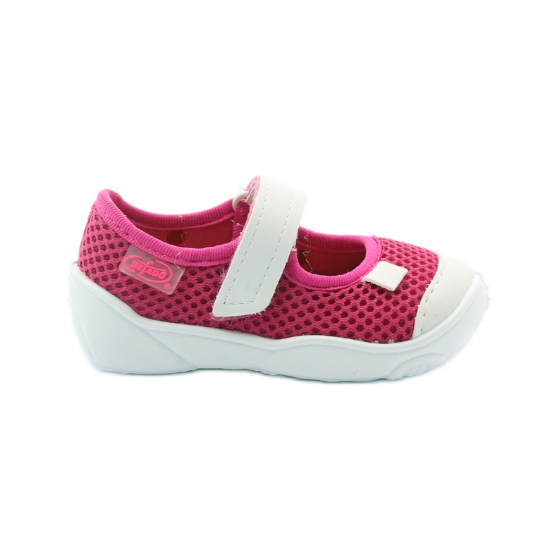 Calçado infantil Befado 209P025 rosa branco 1