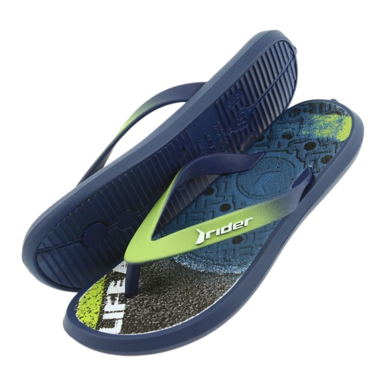 Rider Flip -flops dos meninos 82563 azul marinho 5