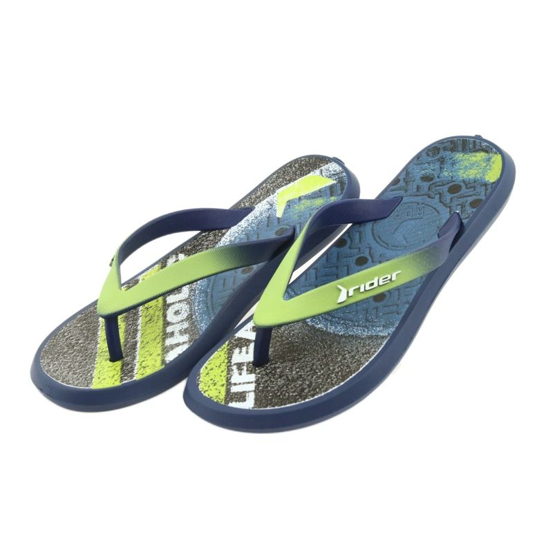 Rider Flip -flops dos meninos 82563 azul marinho 4