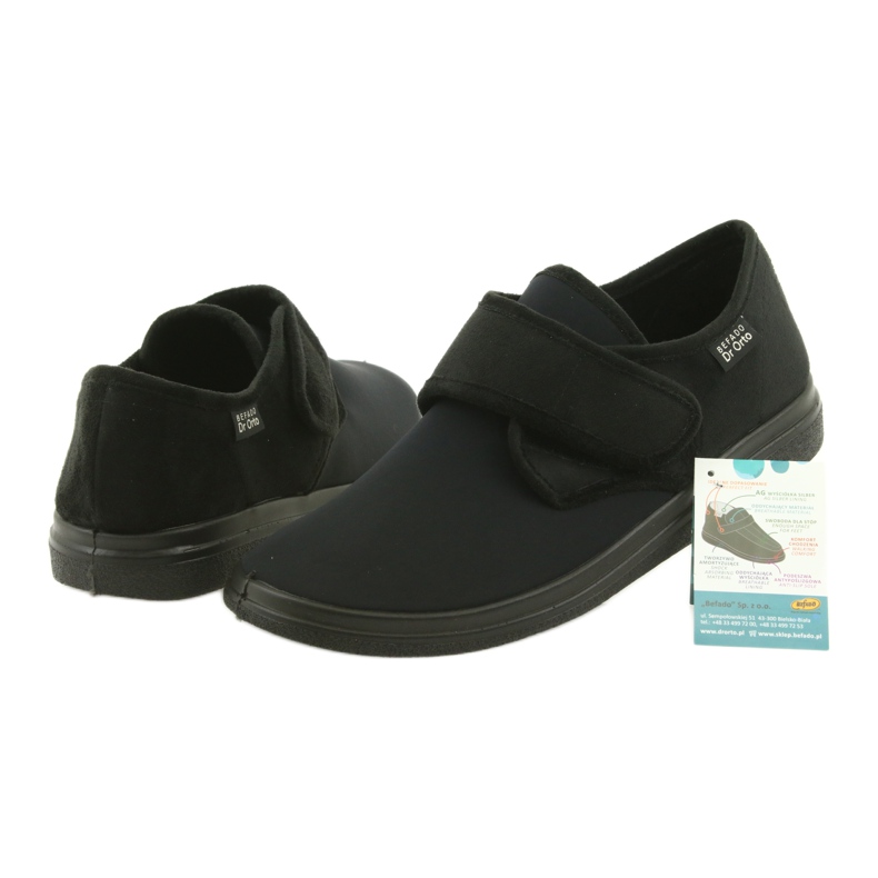 Dr.orto Befado Sapatos de Saúde Men 036m006 preto 5