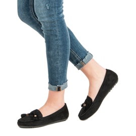 Mocassins pretos clássicos 1