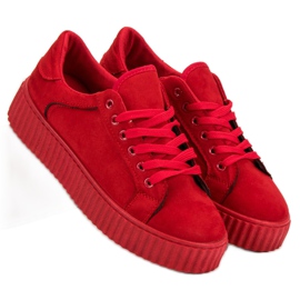 Seastar Red Suede Creepers vermelho 2 Seastar Red Suede Creepers vermelho 2