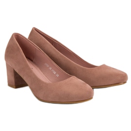 Seastar Suede Pumps Dirty Pink rosa 2