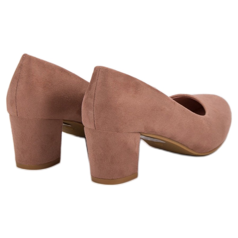 Seastar Suede Pumps Dirty Pink rosa 1