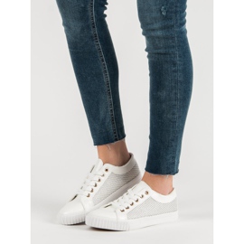 Muto Tênis Branco Com Malha 1