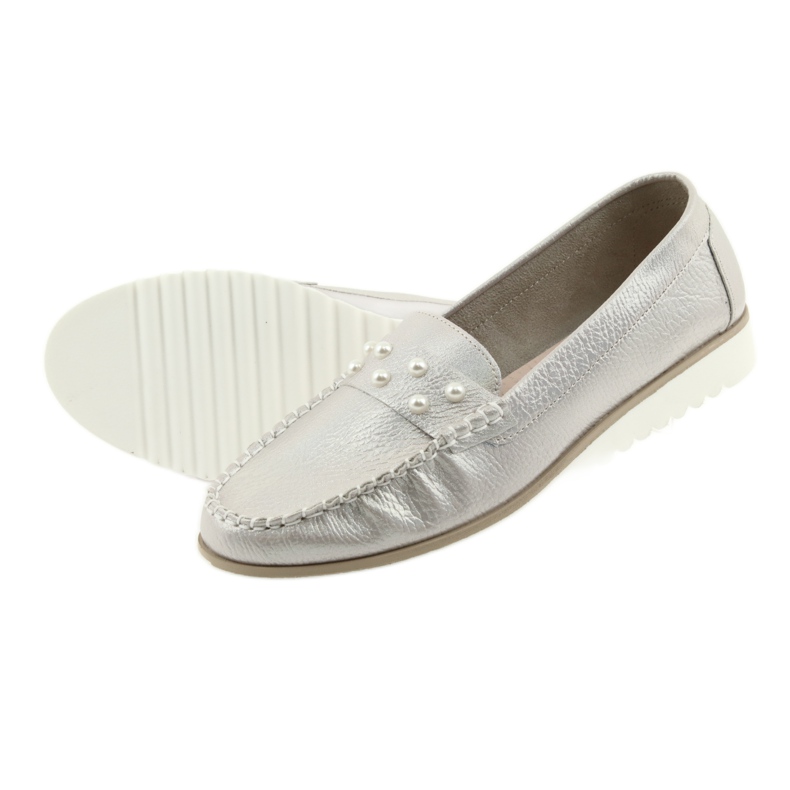 Sergio Leone Pérolas femininas de pérolas de pérola bege branco 5