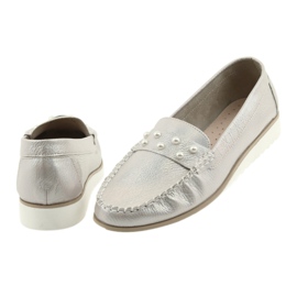 Sergio Leone Pérolas femininas de pérolas de pérola bege branco 4