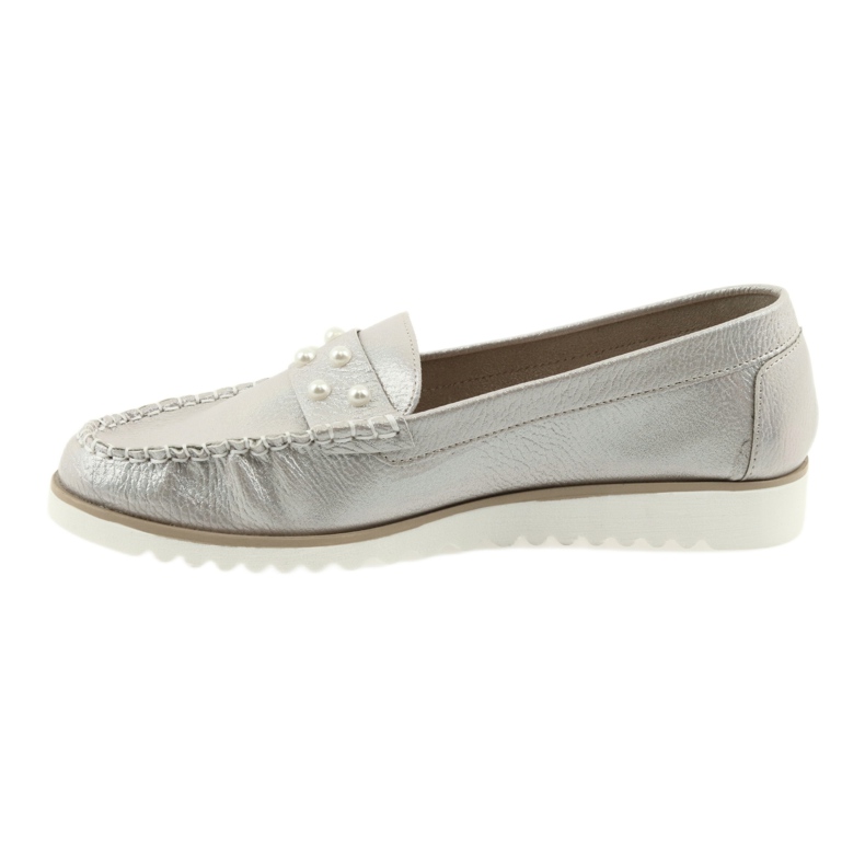 Sergio Leone Pérolas femininas de pérolas de pérola bege branco 2