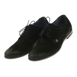 Nikopol Sapatos masculinos camurça 1709 preto 3