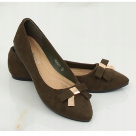 Bailarinas femininas verdes JM3550J Verde 1