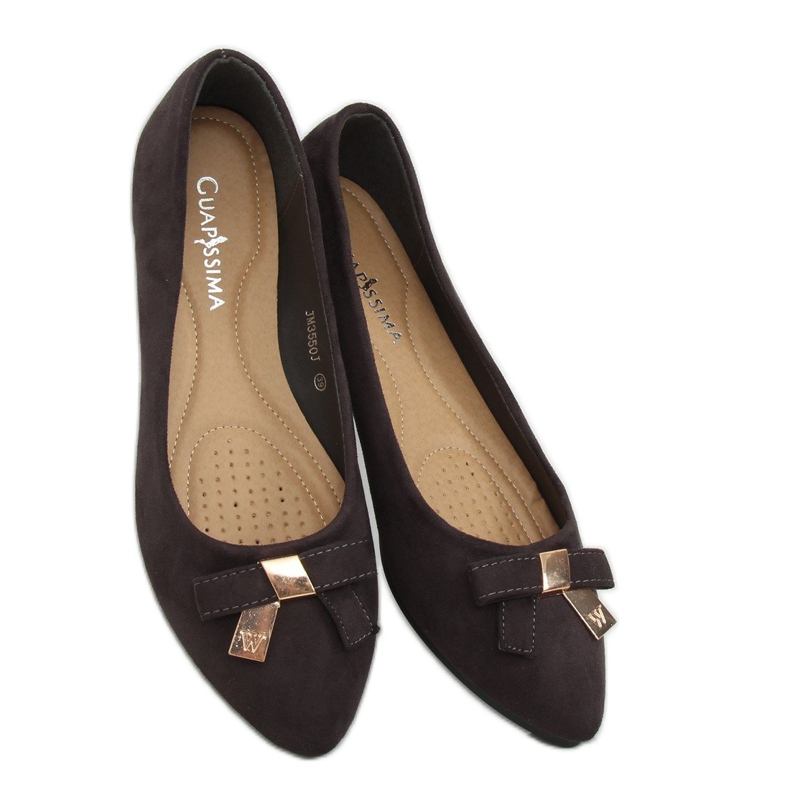 Bailarinas mulheres cinzas JM3550J Gris 1