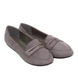 Mocassins de bailarina cinza JM6655Q Gris 1