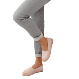 Alpercatas, camurça rosa AF40 rosa 1