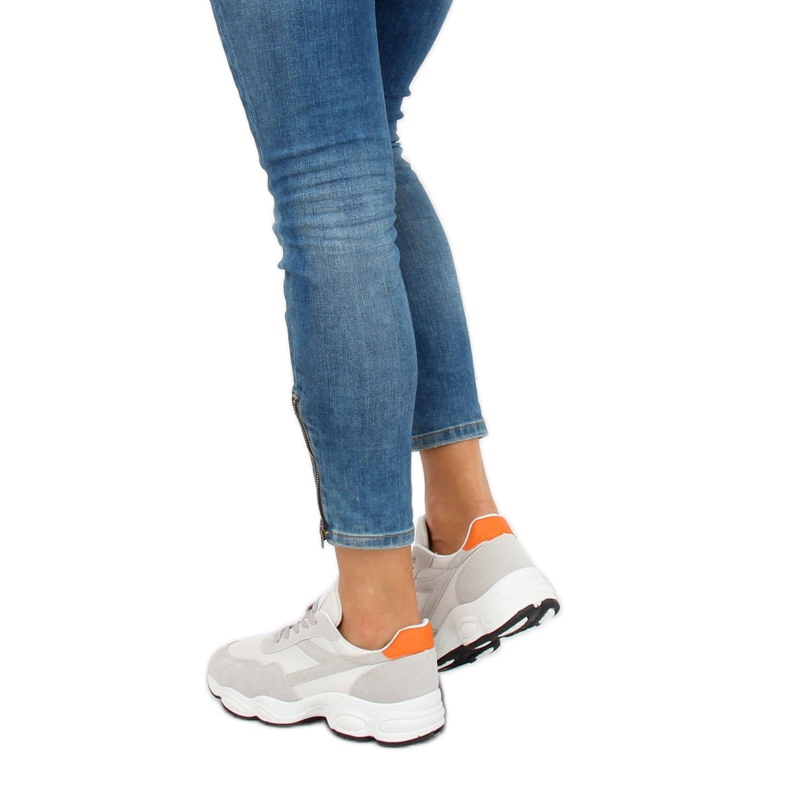 White E-102 White tênis esportivos branco 1