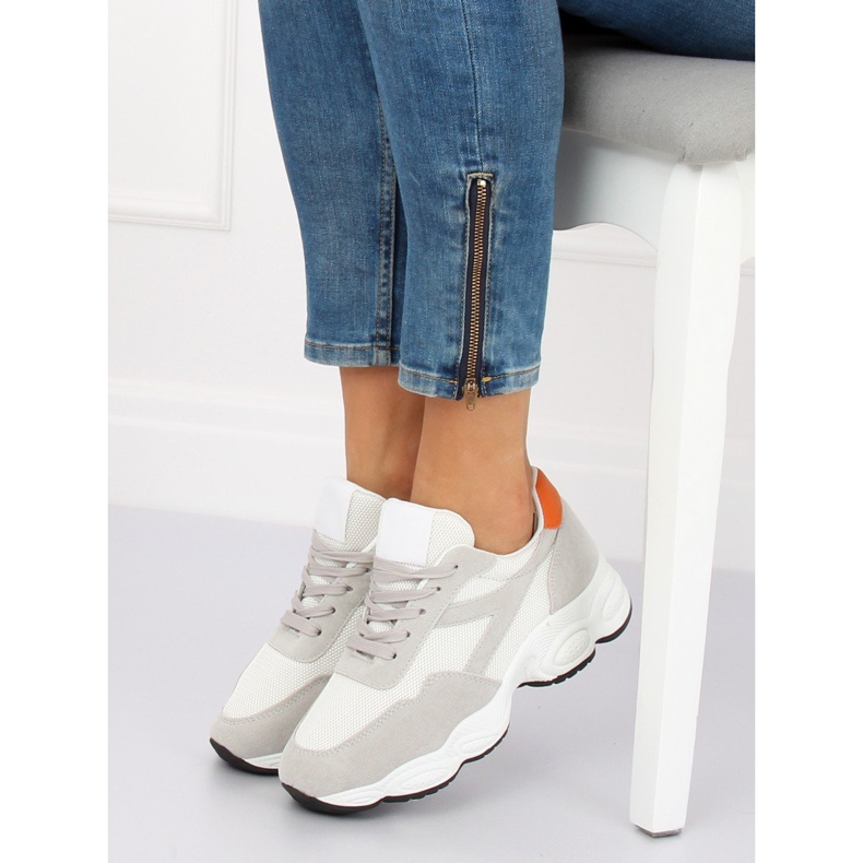 White E-102 White tênis esportivos branco 2