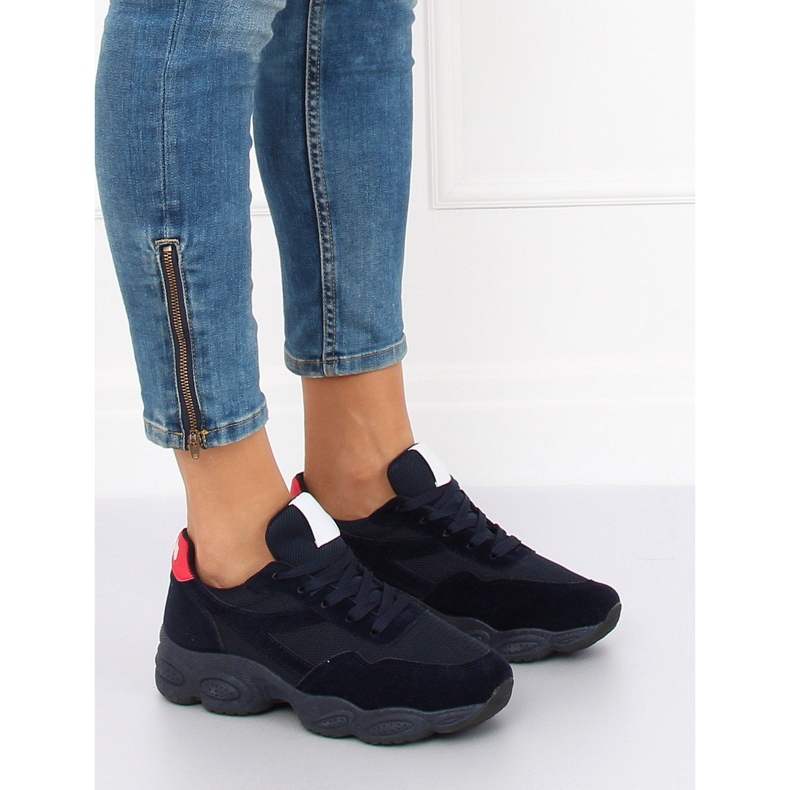 Tênis esportivos azul marinho E-102 Navy 1