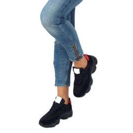 Tênis esportivos azul marinho E-102 Navy 2