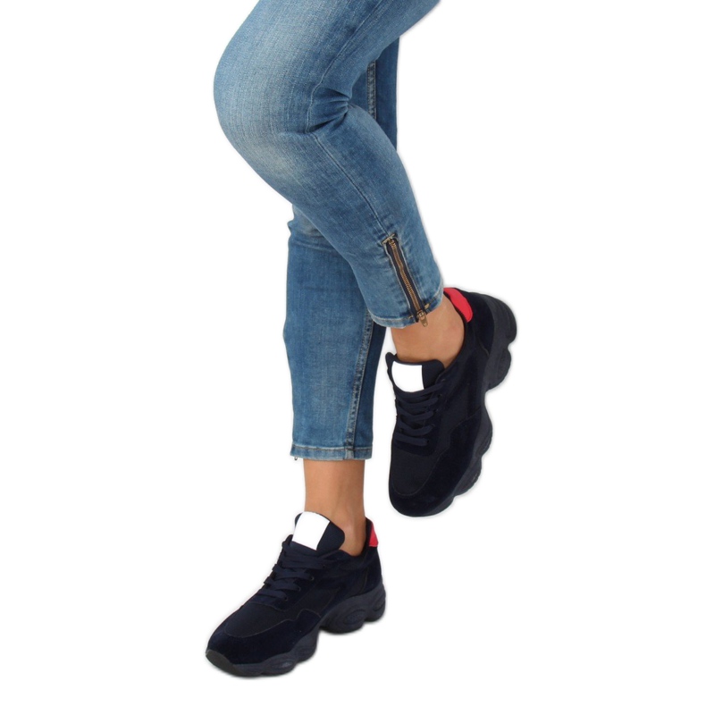 Tênis esportivos azul marinho E-102 Navy azul-marinho 2