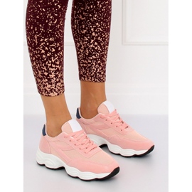Sapatos esportivos rosa E-102 rosa 1